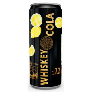 Напиток слабоалкогольный Виски Кола ж/б 0,43 л