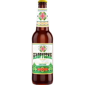 Пиво Белорусское светлое ст 0,5 л