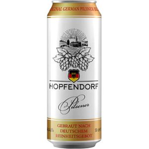 Пиво Хопфендорф Пилснер светлое ж/б 0,5 л