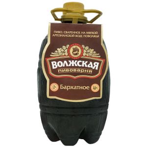 Пиво Волжская Пивоварня темное ПЭТ 0,9 л