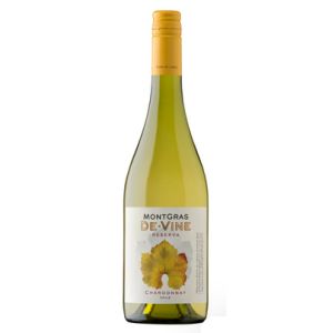 Вино MONTGRAS DE VINE Reserva Chardonnay белое сухое; Cabernet Sauvignon; Carmenere красное сухое сортовое ординарное 13,5%, 0,75 л (Чили)