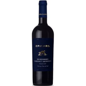 Вино Эпикуро Негроамаро Каберне Совиньон красное полусухое 0,75 л