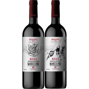 Вино Марселино Ресерва Риоха ДОКа красное сухое 0,75 л