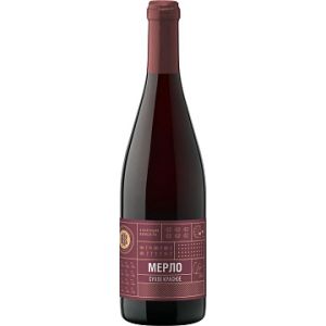 Вино Мерло Коллекция винодела красное сухое 0,75 л