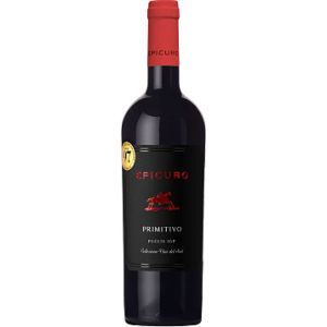 Вино Примитиво Эпикуро красное полусухое 0,75 л