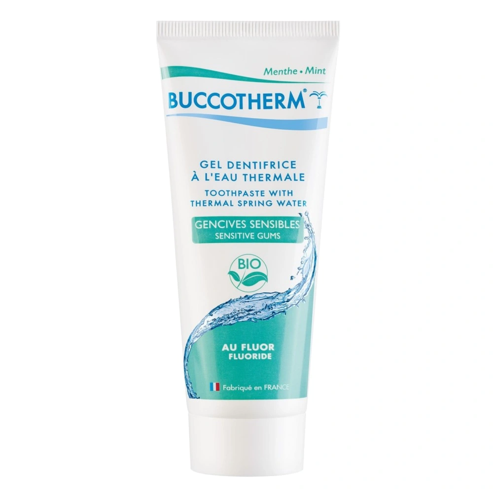 Зубная паста Buccotherm для чувствительных десен с фтором для чувствительных десен с фтором