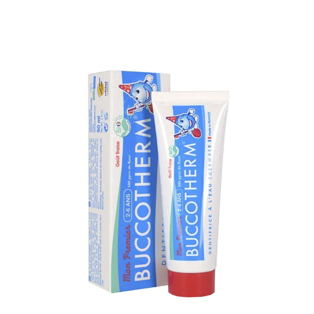 Зубная паста Buccotherm со вкусом клубники (от 2 до 6 лет) со вкусом клубники (от 2 до 6 лет)