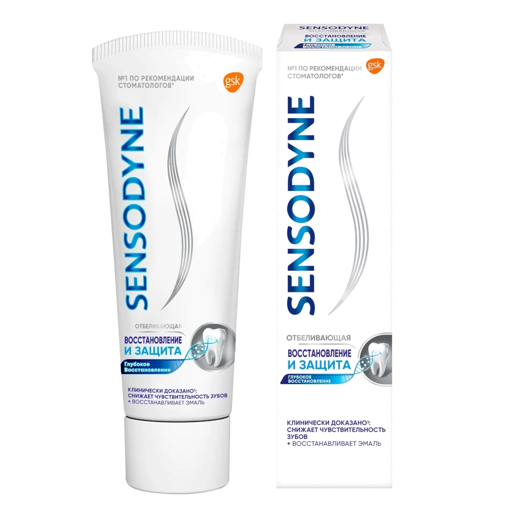 Зубная паста Sensodyne восстановление и защита восстановление и защита