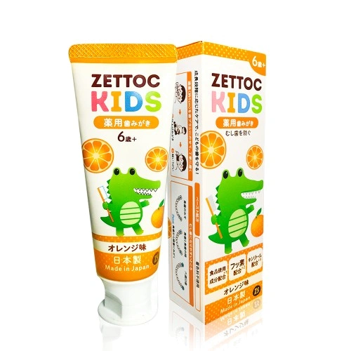 Зубная паста Zettoc Kids со фтором, апельсин ( от 6 лет) Kids со фтором, апельсин ( от 6 лет)