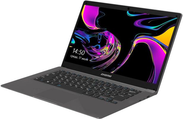 Ноутбук DIGMA EVE 14 C411, ES4058EW,  темно-серый