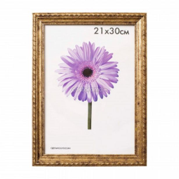 Рамка Metrica Adele Classic, 21 х 30 см, золотая