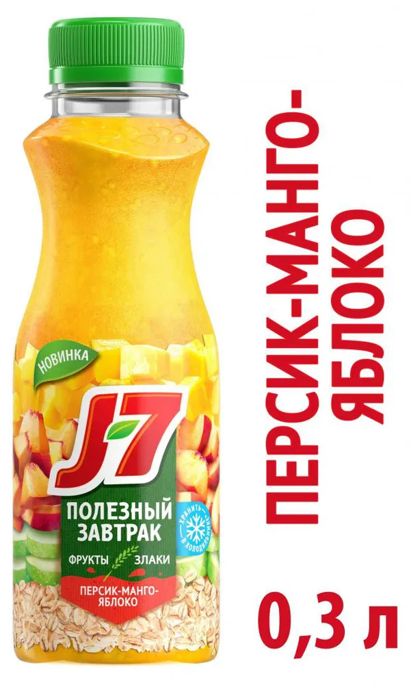 J product. J7 персик манго яблоко. J7 завтрак питьевой. Джей Севен полезный завтрак. Смузи j7.