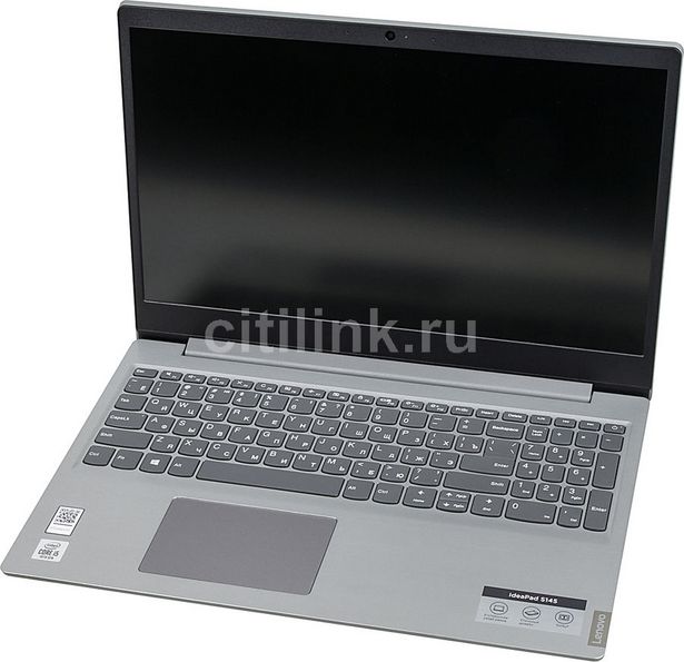 Ноутбук LENOVO IdeaPad S145-15IIL, 81W8001RRK,  серый