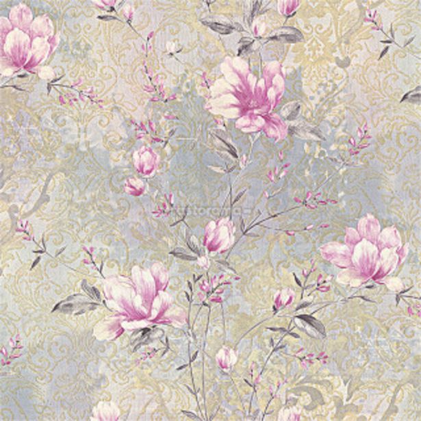 Обои A.S. Creation Summer Breeze 307363, 10,05 х 1,06 м, серо-фиолетовые