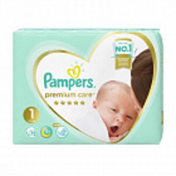 Подгузники PAMPERS Premium Care Newborn, 72 шт.