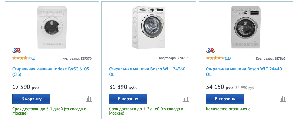 Холодильник.ру каталог техники с ценами на январь 2024